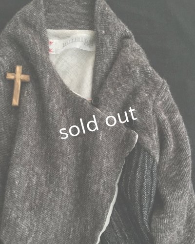 画像6: HALLELUJAH/Robe de femme de chambre no.5 小間使いローブ Black//Charcoal