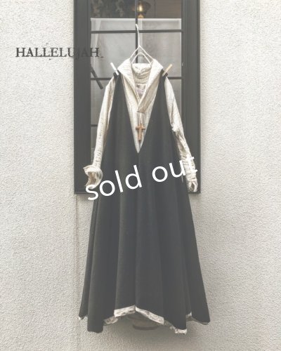 画像8: HALLELUJAH／Robe de femme de chambre no.4 小間使いローブ　Black