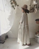 画像9: MARCHE' DE SOEUR／リネンウールワンピース・オフ (9)