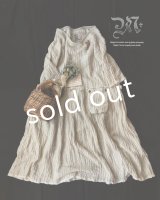 MARCHE' DE SOEUR／リネンウールワンピース・オフ