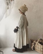 画像12: MARCHE' DE SOEUR／シェットランドウールリネン　ワンピース・オフ (12)