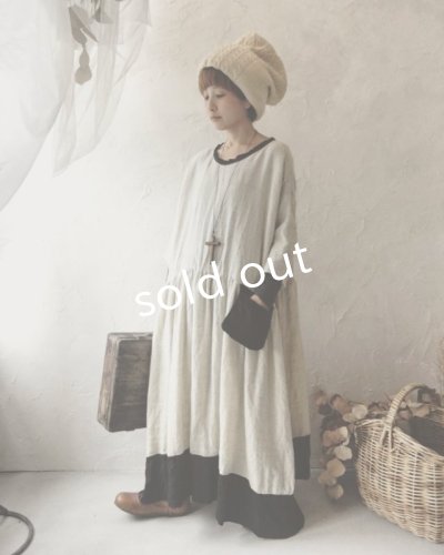 画像11: MARCHE' DE SOEUR/シェットランドウールリネン ワンピース・オフ