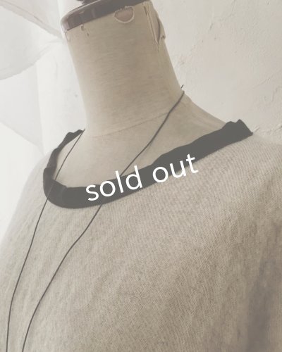 画像4: MARCHE' DE SOEUR/シェットランドウールリネン ワンピース・オフ