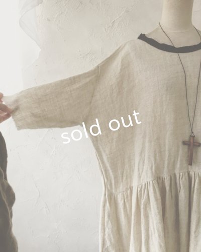 画像5: MARCHE' DE SOEUR/シェットランドウールリネン ワンピース・オフ
