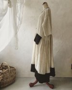 画像7: MARCHE' DE SOEUR／シェットランドウールリネン　ワンピース・オフ (7)