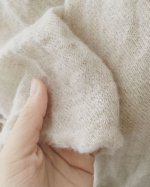画像10: MARCHE' DE SOEUR／シェットランドウールリネン　ワンピース・オフ (10)