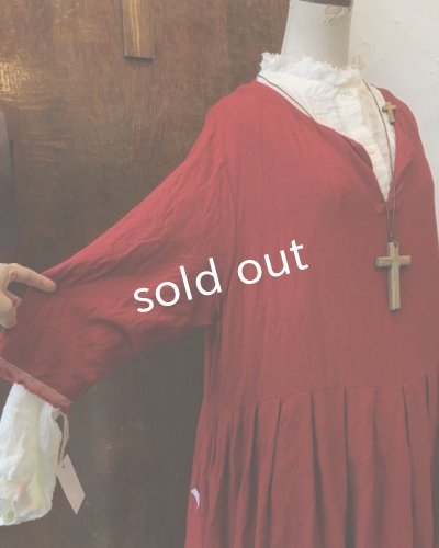 画像7: MARCHE' DE SOEUR/赤ウールワンピース