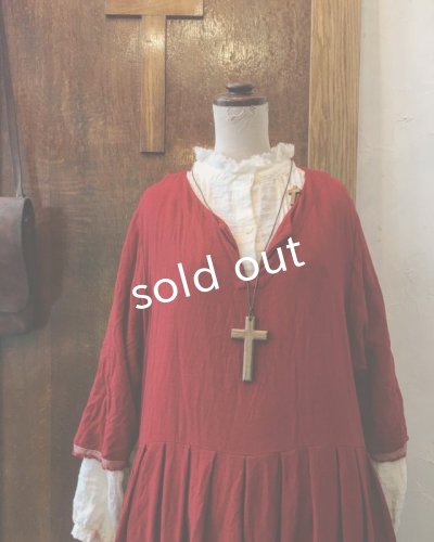 画像3: MARCHE' DE SOEUR/赤ウールワンピース