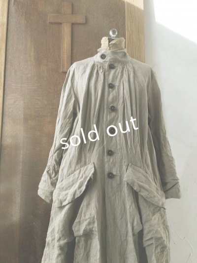 画像4: HALLELUJAH/1850年代 L'Angelus「祈りの農夫のマント」sand baige