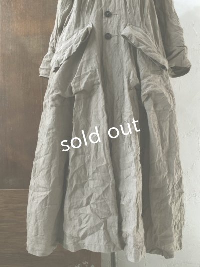 画像8: HALLELUJAH/1850年代 L'Angelus「祈りの農夫のマント」sand baige