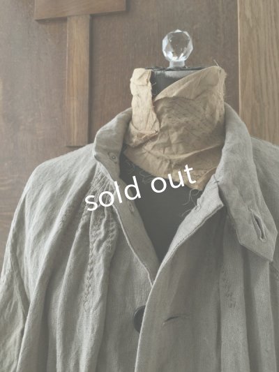 画像7: HALLELUJAH/1850年代 L'Angelus「祈りの農夫のマント」sand baige