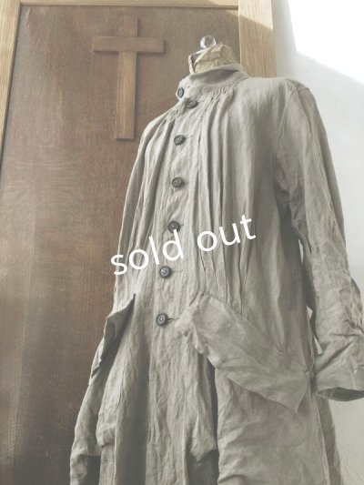 画像3: HALLELUJAH/1850年代 L'Angelus「祈りの農夫のマント」sand baige