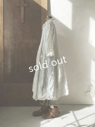 画像15: HALLELUJAH／1800年代　Robe de Berger「羊飼いのローブ」chambray white