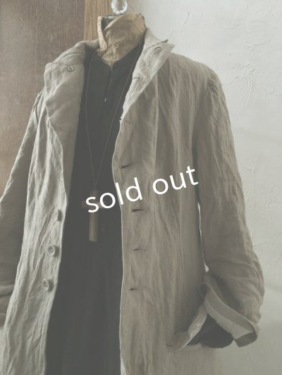 画像16: HALLELUJAH/1920年代 Veste「ロングジャケット」belgian sand baige