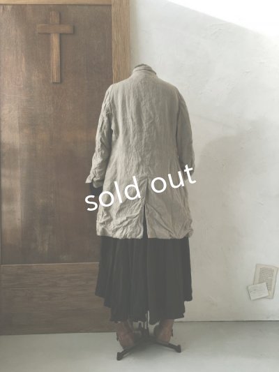 画像19: HALLELUJAH/1920年代 Veste「ロングジャケット」belgian sand baige