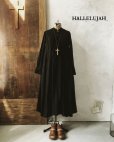 画像1: HALLELUJAH／Chemise de religieuse「修道女のシュミーズ」black (1)