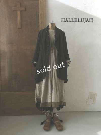 画像2: HALLELUJAH／1920年代　Veste「ロングジャケット」belgian black