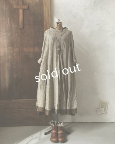 画像3: HALLELUJAH/1850年代 Bergere「グレーテルのローブ」baige