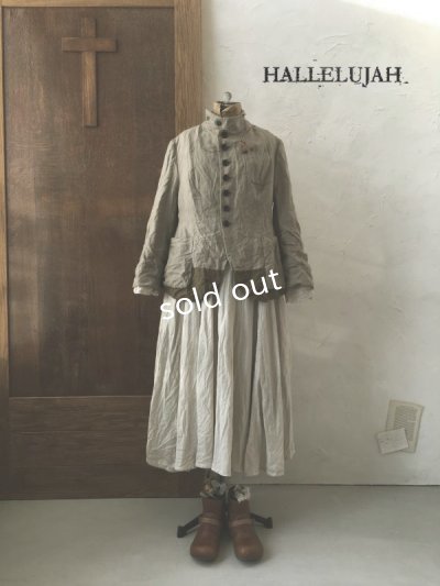 画像2: HALLELUJAH／Veste de Hansel「ヘンデルのジャケット」baige/brown