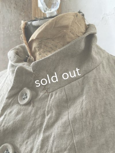 画像14: HALLELUJAH/1920年代 Veste「ロングジャケット」belgian sand baige