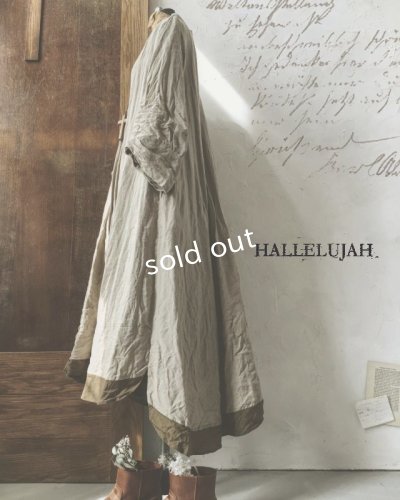 画像1: HALLELUJAH／1850年代　Bergere「グレーテルのローブ」baige