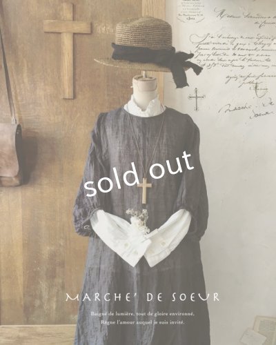 画像3: MARCHE' DE SOEUR/ふわくしゅ2wayパフワンピース・チャコール