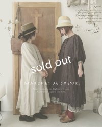 MARCHE' DE SOEUR／ふわくしゅ２wayパフワンピース・チャコール