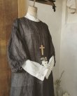 画像4: MARCHE' DE SOEUR／ふわくしゅ２wayパフワンピース・チャコール (4)