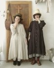 画像17: MARCHE' DE SOEUR／ふわくしゅ２wayパフワンピース・チャコール (17)