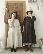 画像17: MARCHE' DE SOEUR／ふわくしゅ２wayパフワンピース・チャコール (17)