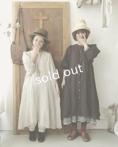 画像17: MARCHE' DE SOEUR/ふわくしゅ2wayパフワンピース・チャコール