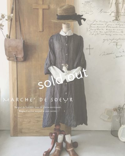 画像5: MARCHE' DE SOEUR/ふわくしゅ2wayパフワンピース・チャコール