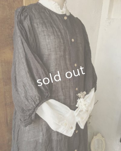 画像9: MARCHE' DE SOEUR/ふわくしゅ2wayパフワンピース・チャコール