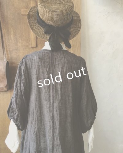 画像15: MARCHE' DE SOEUR/ふわくしゅ2wayパフワンピース・チャコール