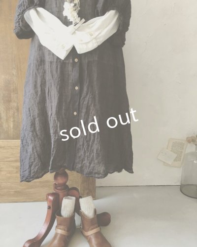 画像8: MARCHE' DE SOEUR/ふわくしゅ2wayパフワンピース・チャコール