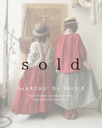 MARCHE' DE SOEUR／吊りスカート・赤
