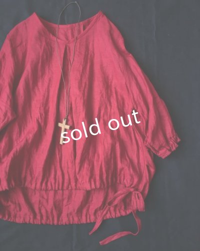 画像6: MARCHE' DE SOEUR／リボンプルオーバー・赤