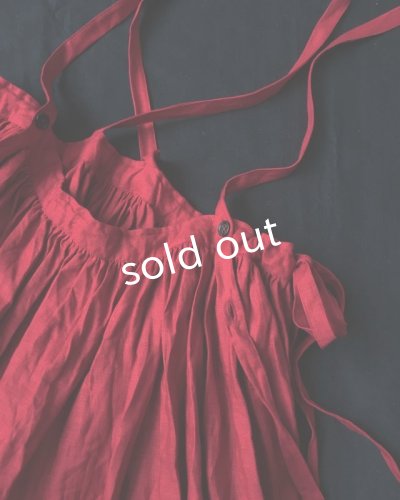 画像6: MARCHE' DE SOEUR/吊りスカート・赤