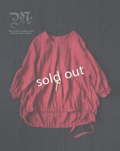 画像4: MARCHE' DE SOEUR／リボンプルオーバー・赤