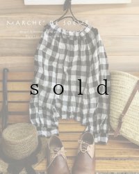 MARCHE' DE SOEUR／王様パンツ・ブロックチェック