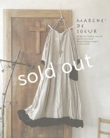 MARCHE' DE SOEUR／生成りベージュ×ブラックリネンワンピース
