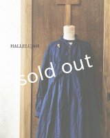 HALLELUJAH／1890's Bourgeron　1890年代　羊飼いシャツワンピース・indigo