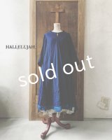 HALLELUJAH／1850年代　Bergere「グレーテルのローブ」indigo