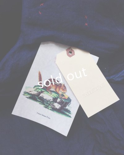 画像6: HALLELUJAH/1850年代 Bergere「グレーテルのローブ」indigo