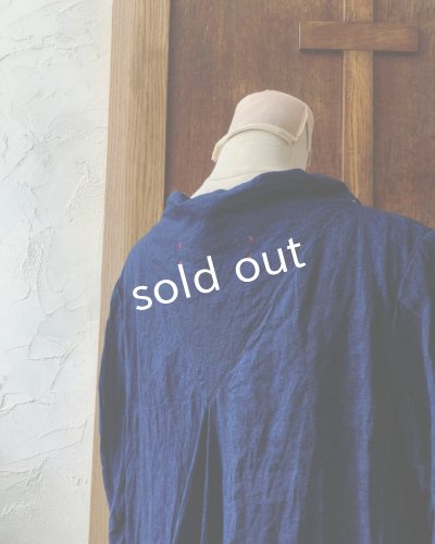 画像4: HALLELUJAH/1850年代 Bergere「グレーテルのローブ」indigo