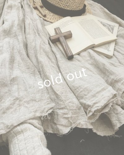 画像4: MARCHE' DE SOEUR/リトアニアリネンギャザースカート