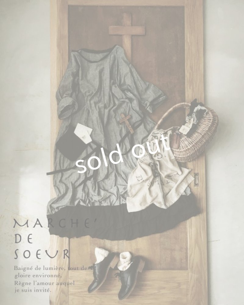 画像7: 【7/24（火）22:00?追加販売】MARCHE' DE SOEUR／ "種蒔のワンピース" SET BAG (7)