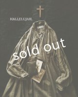 HALLELUJAH／1890's Bourgeron　1890年代　羊飼いシャツワンピース・Khaki