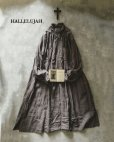 画像2: HALLELUJAH／1890's Bourgeron　1890年代　羊飼いシャツワンピース・Gray (2)