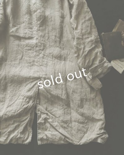 画像7: HALLELUJAH/1920年代 Veste「ロングジャケット」belgian sand baige